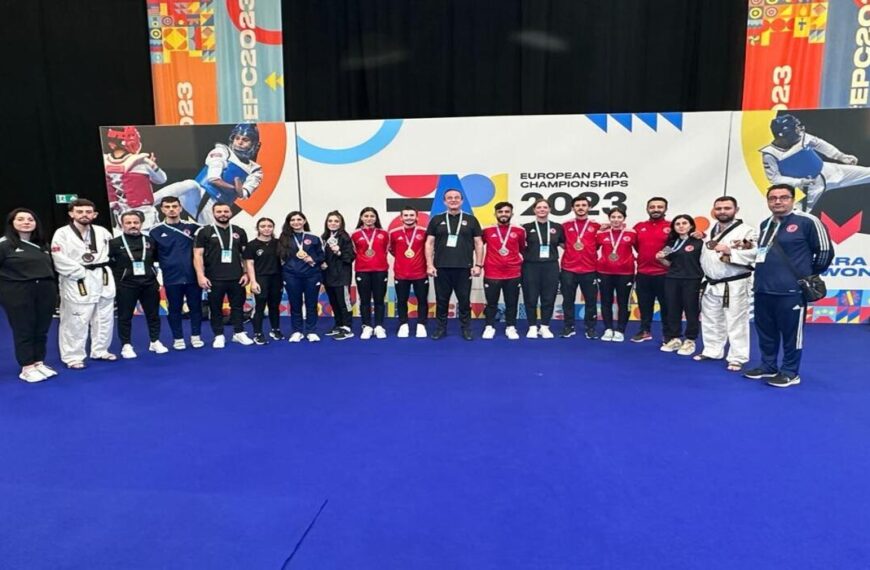 Avrupa Paralimpik Şampiyonası’nda 10 Madalya!