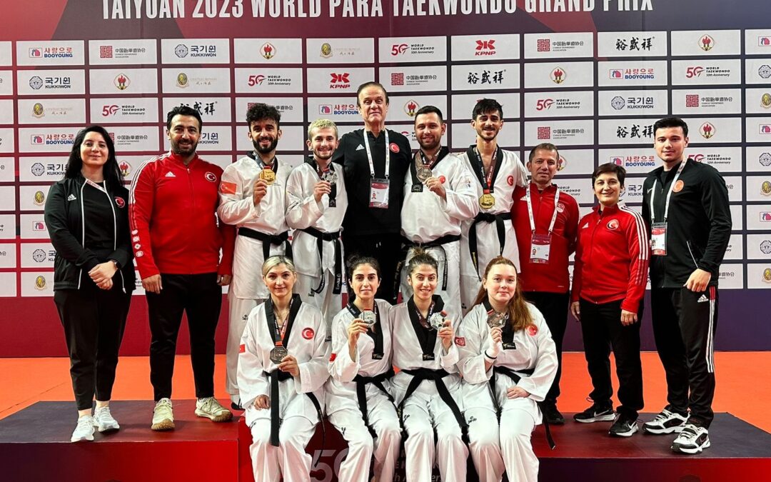 Taiyuan 2023 Para Taekwondo Grand Prix (9 Sporcuyla 8 Madalya)