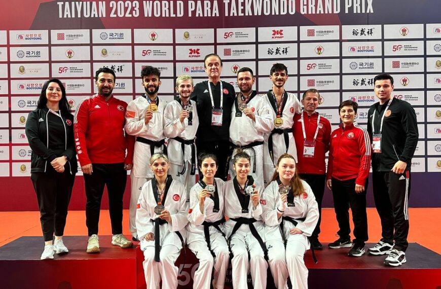 Taiyuan 2023 Para Taekwondo Grand Prix (9 Sporcuyla 8 Madalya)
