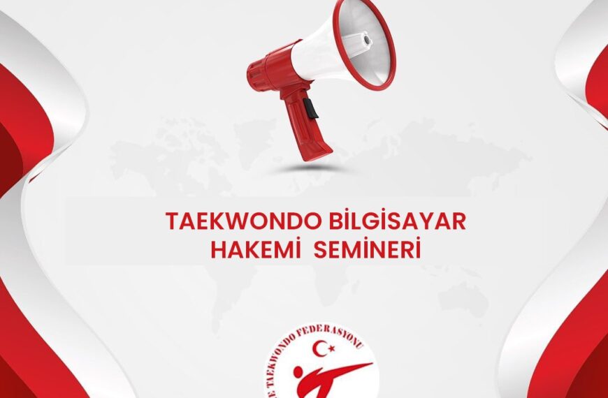 Taekwondo Bilgisayar Hakemi Semineri