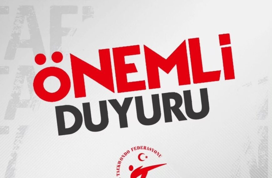 -ÖNEMLİ DUYURU- ‘Murat Şimşek’ Türkiye Yıldızlar Taekwondo Şampiyonası (YER DEĞİŞİKLİĞİ)