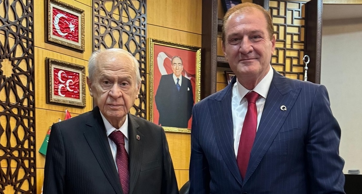 MHP Genel Başkanı Sayın Devlet Bahçeli Başkanımız Şahin’i Kabul Etti