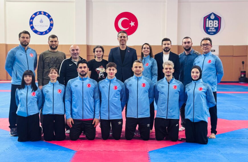 Başkanımızdan Poomsae Milli Takımına Moral Ziyareti