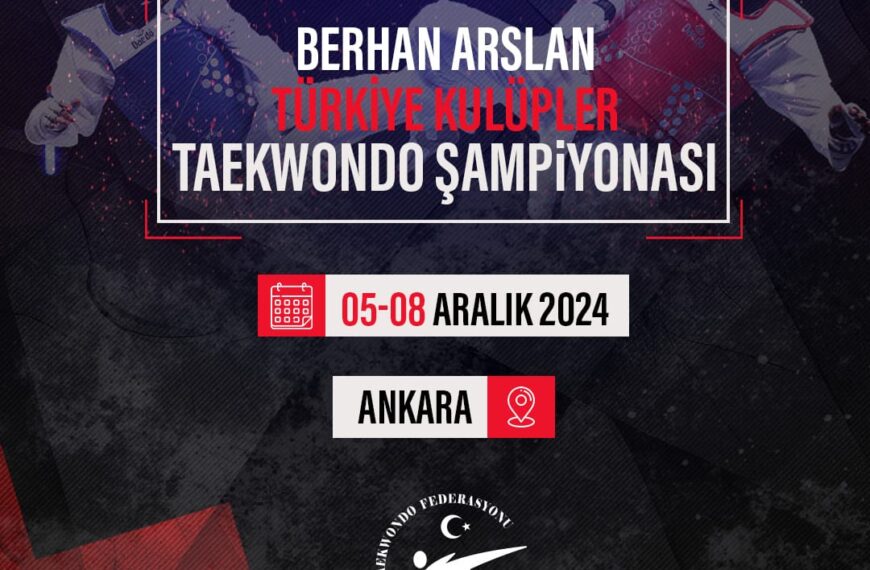 2024 Berhan Arslan Türkiye Kulüpler Taekwondo Şampiyonası (Sonuçlar)