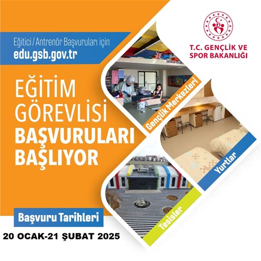 Eğitim Görevlisi Başvuruları Baslıyor