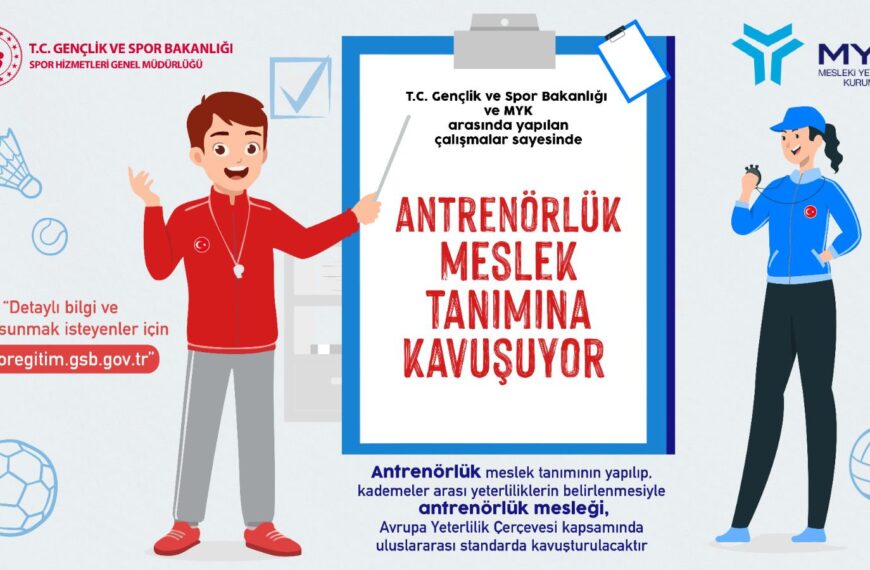 Antrenörlük Meslek Tanımına Kavuşuyor!