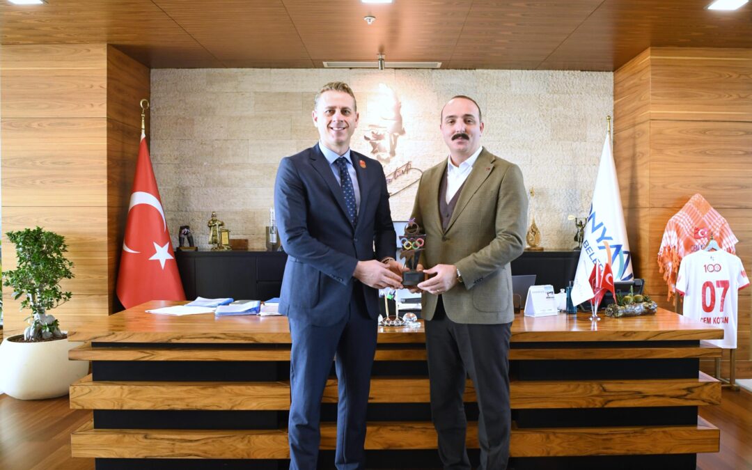 Başkan Tanrıkulu’ndan Konyaaltı Belediye Başkanı Cem Kotan’a Ziyaret