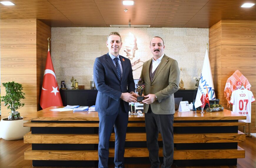 Başkan Tanrıkulu’ndan Konyaaltı Belediye Başkanı Cem Kotan’a Ziyaret
