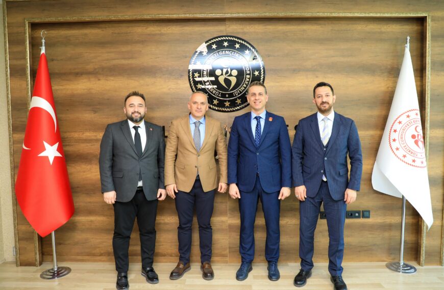Başkan Tanrıkulu’ndan Antalya Gençlik ve Spor İl Müdürü Gürhan’a Ziyaret