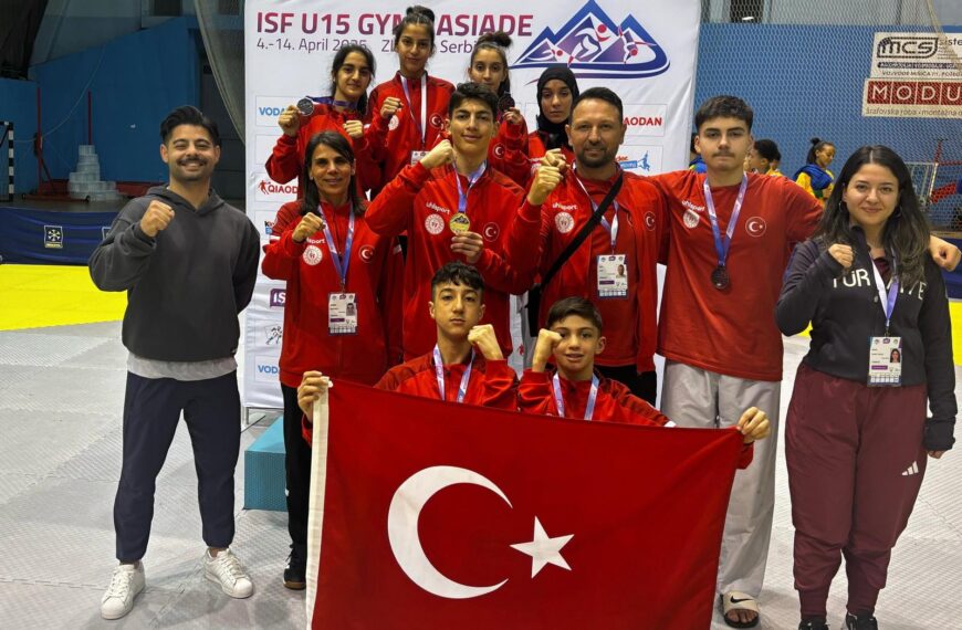 ISF U15 Gymnasiade (Sporcularımızdan 6 Madalya)