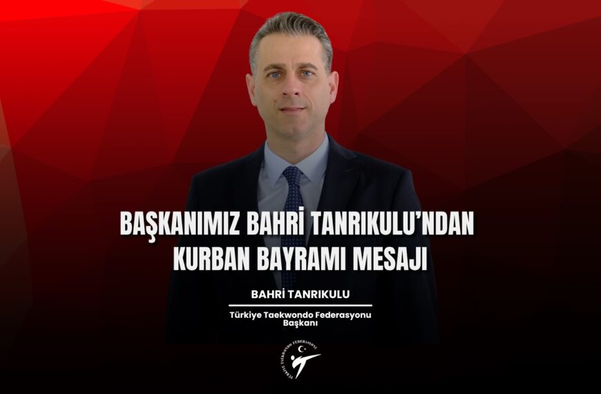 Başkanımız Bahri Tanrıkulu’ndan Kurban Bayramı Mesajı