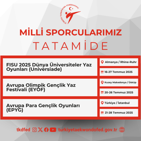 Tatamide milli mücadele başlıyor!
