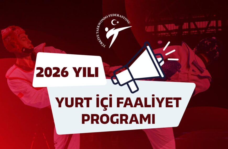 2026 Yılı Yurt İçi Faaliyet Programı Yayınlandı