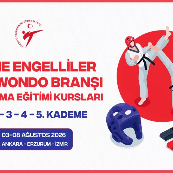 İşitme Engelliler Taekwondo Branşı Uygulama Eğitimi Kursları
