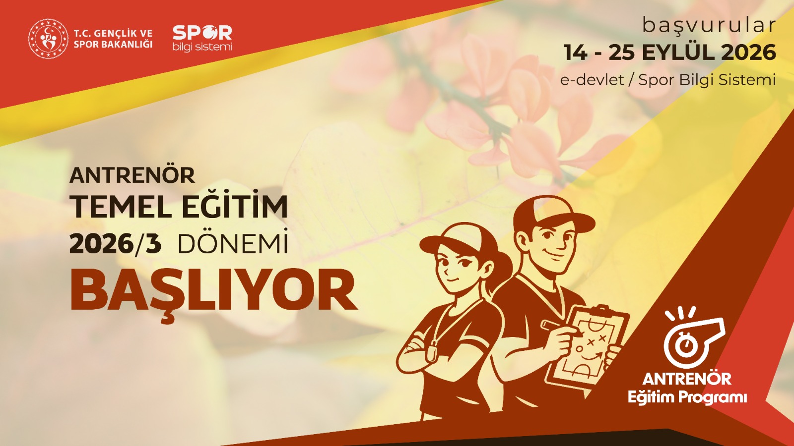 2026/3 Antrenör Temel Eğitim Sınavı