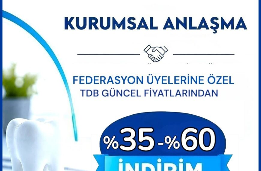 Federasyonumuz ile Megadentist Ağız ve Diş Sağlığı Polikliniği Arasında Anlaşma