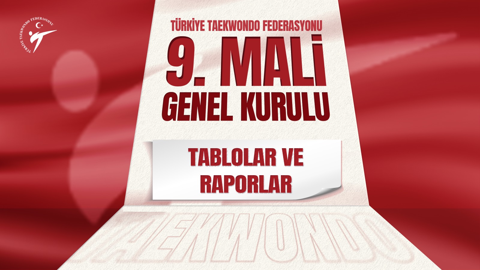 Türkiye Taekwondo Federasyonu 9. Mali Genel Kurulu (Tablolar ve Raporlar)